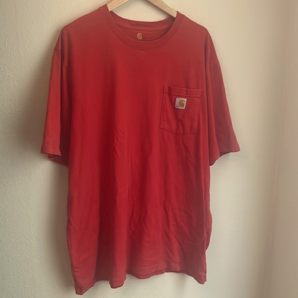 Carharrt red shirt size XL